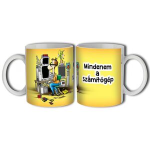 Bögre-Mindenem a számítógép-Vicces bögre