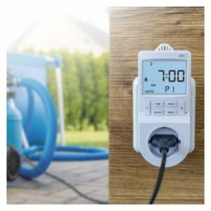 Emos termosztát 2 az 1-ben konnektoros, digitális termosztát időzítő funkcióval, programozható hőfokszabályzó P5660SH 146749495 - Szobatermosztát