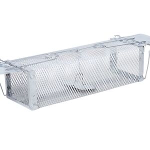 Méreg mentes fém rágcsáló csapda XXL - 11x41x14,5cm 146750346 - Kártevőirtó