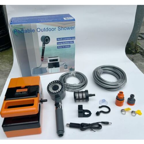Hordozható elektromos kemping zuhany - USB 146750686