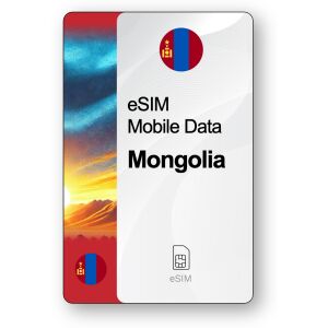 eSIM Internet Mongolia, ważny 30 dni, transfer 10 GB 147012547 - Karta SIM
