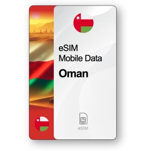 eSIM Internet Oman, ważny 30 dni, transfer Nieograniczony 146893342 - Karta SIM