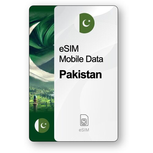 eSIM Pakistan Korlátlan, 15 napok 147012441 - SIM kártya