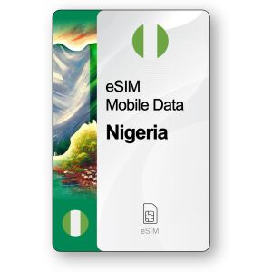 eSIM Internet Nigeria, ważny 30 dni, transfer Nieograniczony 147013490 - Karta SIM