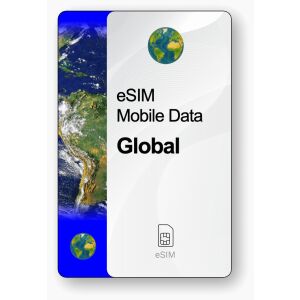 eSIM Internet Global, ważny 30 dni, transfer 20 GB 146893425 - Karta SIM