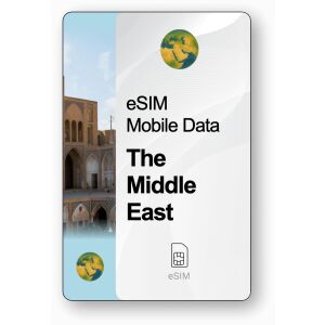 eSIM Internet Bliski Wschód, ważny 30 dni, transfer 50 GB 146893409 - Karta SIM