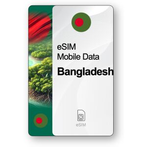 eSIM Internet Bangladesz, ważny 30 dni, transfer Nieograniczony 147013480 - Karta SIM