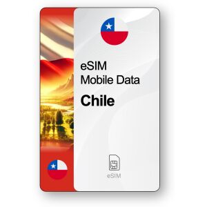 eSIM Internet Chile, ważny 30 dni, transfer Nieograniczony 147013148 - Karta SIM