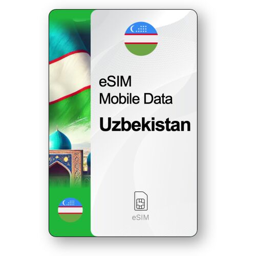 eSIM Üzbegisztán Korlátlan, 30 napok 147013114 - SIM kártya