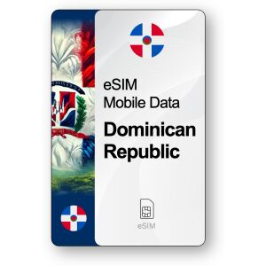 eSIM Internet Republika Dominikany, ważny 7 dni, transfer Nieograniczony 147013561 - Karta SIM