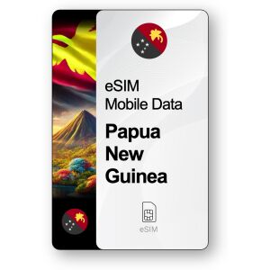 eSIM Internet Papua-Nowa Gwinea, ważny 30 dni, transfer 10 GB 147012515 - Karta SIM
