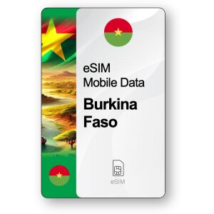eSIM Internet Burkina Faso, ważny 7 dni, transfer Nieograniczony 146891491 - Karta SIM