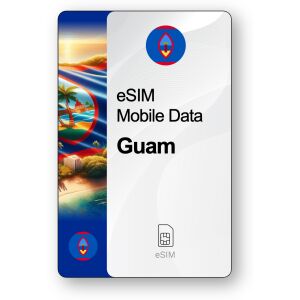 eSIM Internet Guam, ważny 15 dni, transfer Nieograniczony 147013180 - Karta SIM