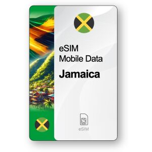 eSIM Internet Jamaica, ważny 15 dni, transfer Nieograniczony 147013609 - Karta SIM