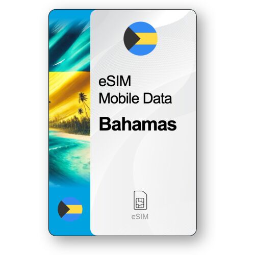 eSIM Bahamas 20 GB, 30 napok 146893569 - SIM kártya