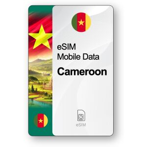 eSIM Internet Kamerun, ważny 30 dni, transfer 20 GB 147013777 - Karta SIM