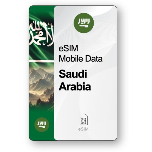 eSIM Szaúd-Arábia 50 GB, 30 napok 147013271 - SIM kártya