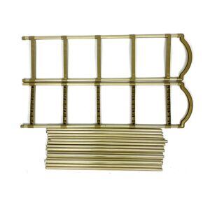 Négyszintes cipő tároló polc, 72x63x24cm - arany 146751942 - Előszoba bútor