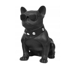 Bulldog Hordozható Bluetooth Hangszóró – USB és microSD támogatás 25 cm fekete
