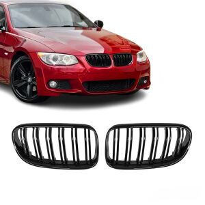 Dvostruke maske za BMW serije 3 E92 E93 2010-2013 sjajno crne 146754214 - Vozilo i dio