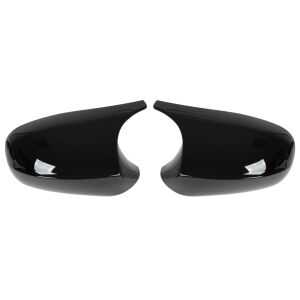 Capace Oglinzi Batman BMW Seria 3 E90 E91 E92 E93 2008-2013, Seria 1 E81 E82 E87 E88 2010-2015 Negru Lucios