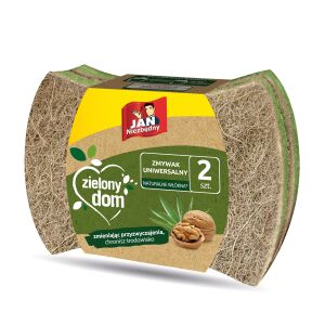SAR JN NZ ZIELONY DOM Zmywak uniwersalny 2szt 146756000 - Gąbka do mycia naczyń