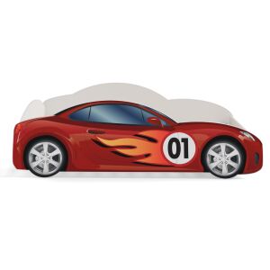 Łóżko dziecięce auto Turbo 160x80 146756538 - Łóżko młodzieżowe