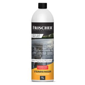 Solutie curatare pentru piatra si pavaj Frischer Professional, concentrat, solutie puternica pentru curatarea suprafetelor exterioare, 1000 ml 146758758 - Produse pentru curatenie