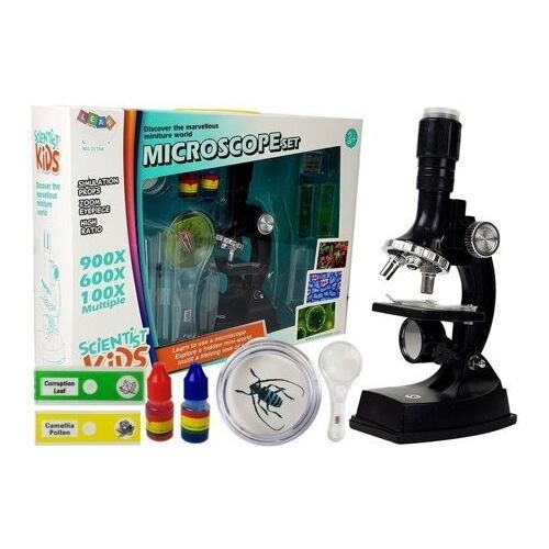 Gyermek oktatómikroszkóp kis tudósoknak 900x 600x 100x 7593 146776108