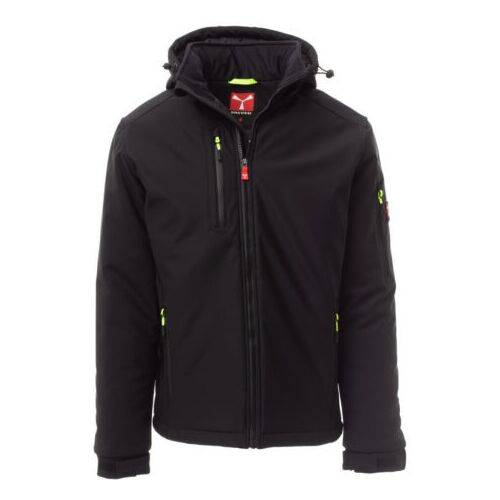 Payper Creek Pad bélelt softshell kabát fekete/fekete 146776589