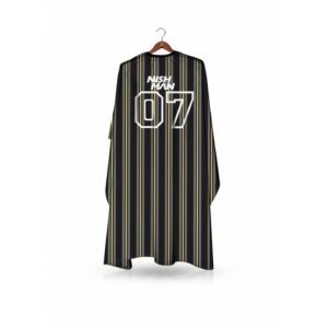 Professzionális borbély köpeny, Nish Man 07 Gold