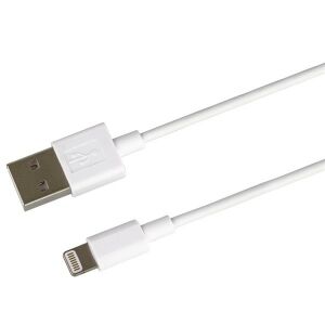 PREMIUMCORD Kábel USB 2.0, USB-A - Lightning, M/M, APPLE 8 pin, 2m, fehér 146778913 - Lightning kábel