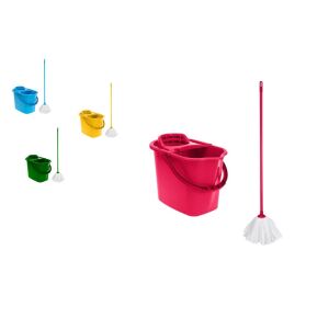 Felmosó Szett 10 L (Vödör+Csavaró+Nyél+Felmosófej)