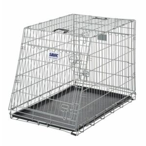 SAVIC Dog Residence  mobil kennel 76cm, világos szürke ketrec 146779040 - Savic