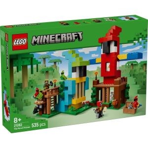 LEGO® Minecraft – The Parrot Houses 21282, 535 Piese, 8 ani+ 146779996 - LEGO Minecraft