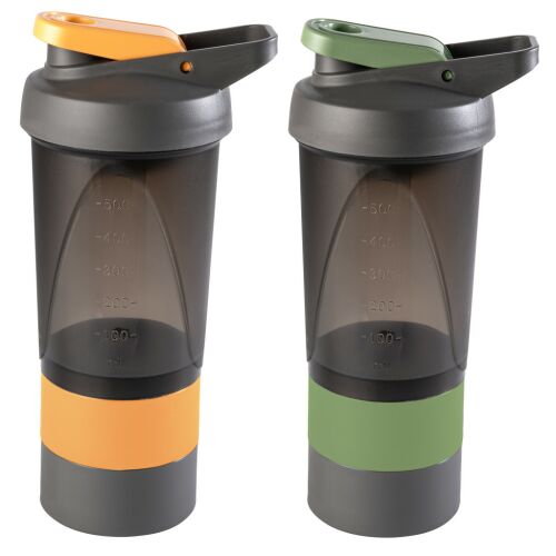 Herevin Kulacs & shaker – 500 ml (zöld / sárga) 146780688