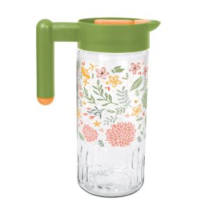 Herevin Kancsó üveg virág mintás 1,46L 146780693 - Kancsó