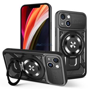Defender Armor MagSafe-kompatibilis tok iPhone 14 - fekete 146784324 - Telefontok