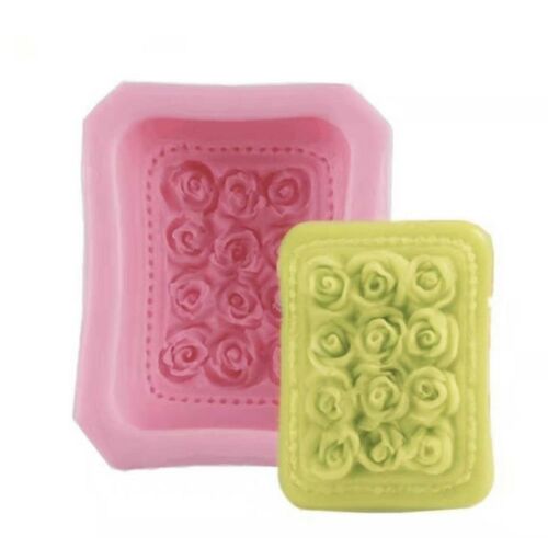 Rózsa keretben fondant forma, szilikon, 146784451