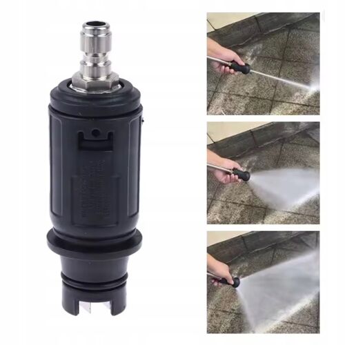 JetForce ProSpray 1/4" QuickPlug 3000PSI - Dysza regulowana do myjki ciśnieniowej | Do 60°C | Strumień punktowy i wachlarzowy |