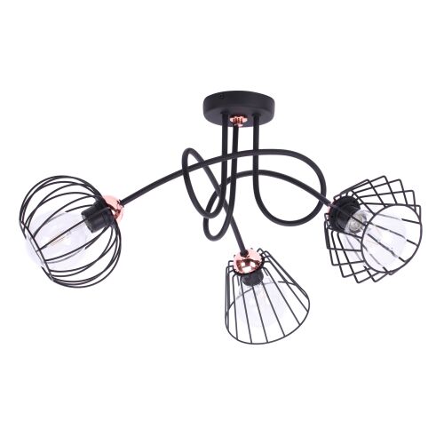 LOFT MENNYEZETI LÁMPA, FÉM, E27, LED 146789494