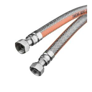 FLEXIBILIS GÁZTÖMLŐ PVC BORÍTÁSBAN INVENA 150 CM' - H/GW-21-150