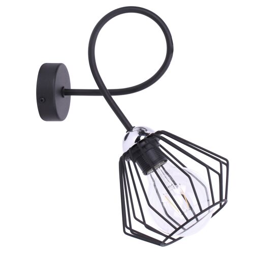 Modern loft dróthálós fali lámpa 146790409