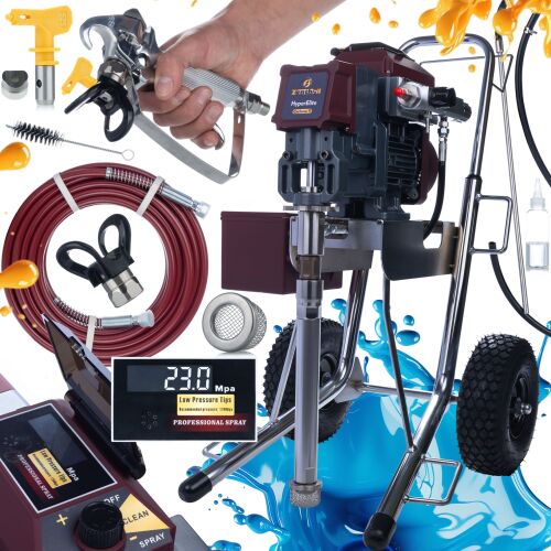 Zenthril Cyclone V festőegység, 2500W 25Mpa 0.031"", 3.5 L/perc, HyperElite sorozat