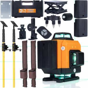 Rosfix Orange Tiger 16 vonalas ROT16L lézeres szintező tokban, készlettel + 285 cm-es állvánnyal Rosfix lézeres szintezőhöz + 400 cm-es állvánnyal Rosfix lézeres szintezőhöz 146791614 - Lézeres szintező