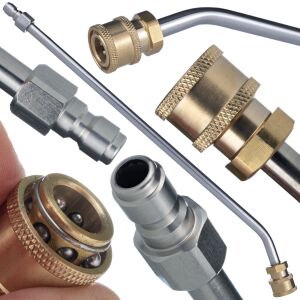 Magasnyomású mosó lándzsa 1/4" 70cm hajlított 30°