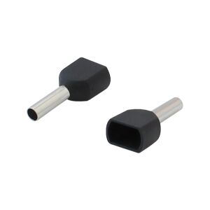 KETTŐS SZIGETELÉSŰ ÉRINTŐS SAROK 2*1,5MM 10 DB - E-652-0047 146792685 - Kábel érvéghüvely