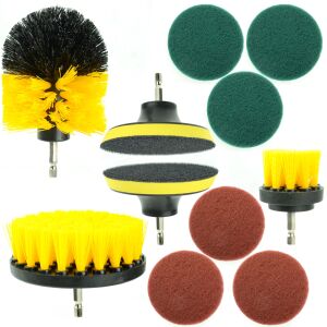 Tisztítópárnák és szivacsok készlete 6 mm-es fúrógépekhez 146792789 - Fúrók és csavarozó kiegészítő