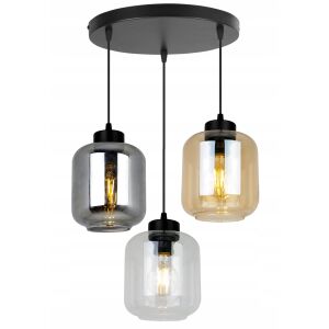 MODERN ELEGÁNS FÜGŐLÁMPA ÜVEGBURÁVAL 146793085 - Lámpa & Világítás