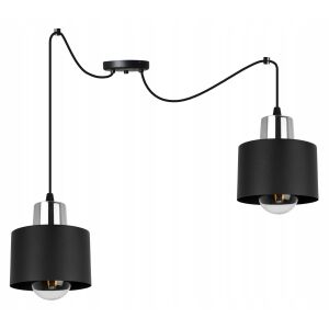 MODERN MENNYEZETI LÁMPA FEKETE LED LÁMPA 146793142 - Lámpa & Világítás